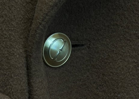80s gucci angora double long coat