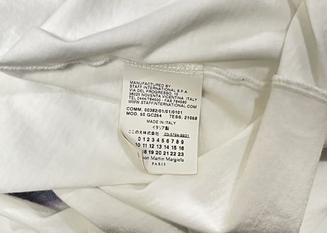 maison margiela "ここのえ期” tops