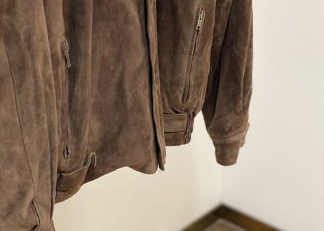 80s loewe leather coat