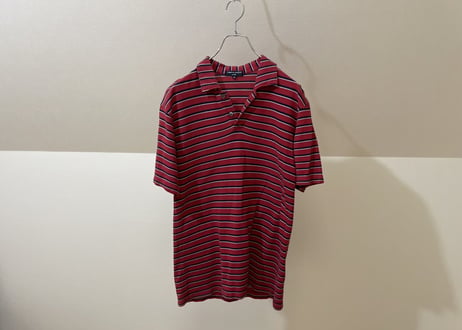 comme des garcons border polo shirt