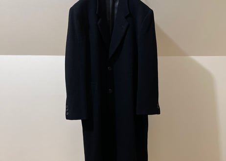 90s cashmere wool hesterfield coat