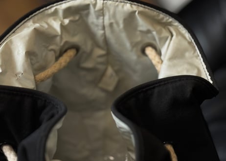chanel logo bag