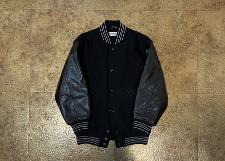 saint laurent leather switch jacket
