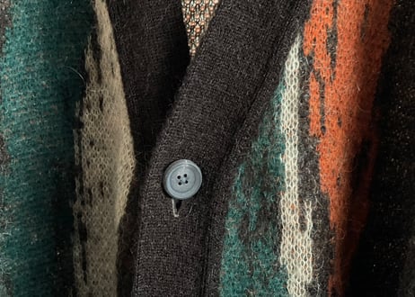 maison special mohair cardigan