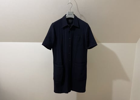 prada long shirt coat