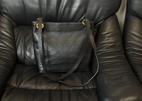 yves sant laurent leather bag