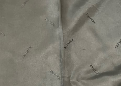 hermes set up suit black dead stock
