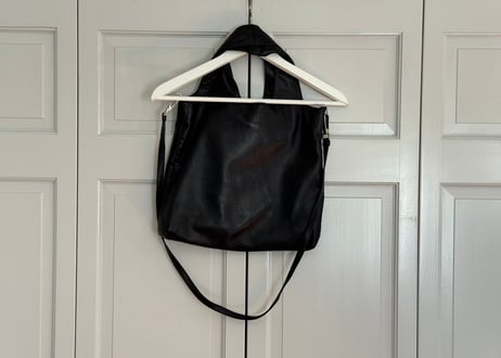jilsander leather shoulder bag
