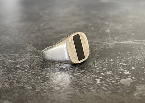 maison margiela signet ring