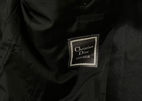 dior "chief set" tuxedo jacket