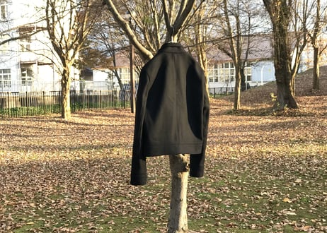 2012aw balenciaga short coat dead stock