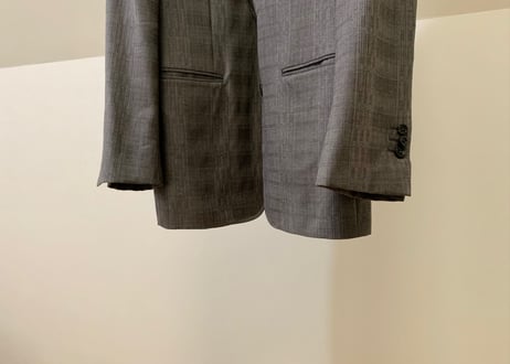 yves saint laurent rive gauche cashmere wool set up suit dead stock