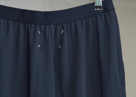 maison margiela four stitches easy trousers B
