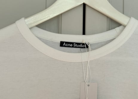 acne studios logo tops dead stock
