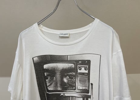 saint laurent graphic tops