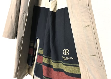 balenciaga liner coat