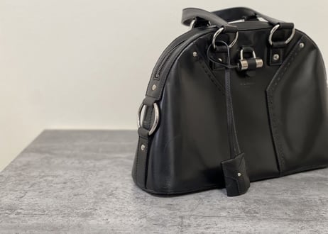 yves saint laurent rive gauche leather bag "muse"