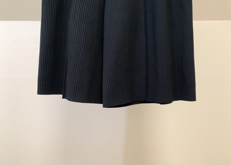 issey miyake me pleats wide pants black