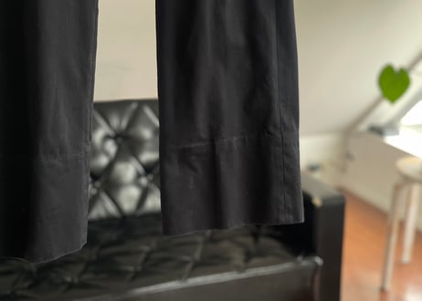gucci by tomford wide black pants