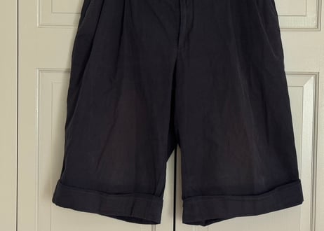 balenciaga wide tack shorts