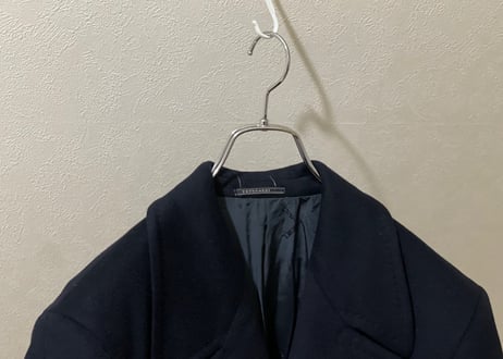 trussardi cashmere wool double chesterfield coat