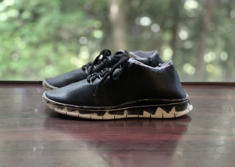 maison margiela paint-splattered sockrunner 41