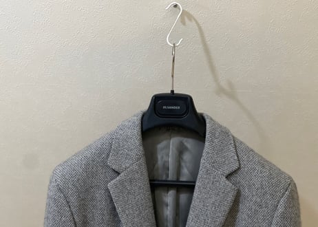 jilsander cashmere wool chesterfield coat