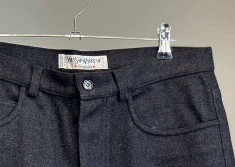 yves saint lauret rive gauche "初期" flare pants