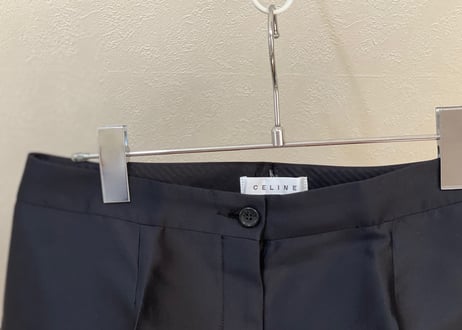 celine silk trousers
