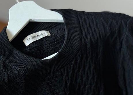 yves saint laurent knit
