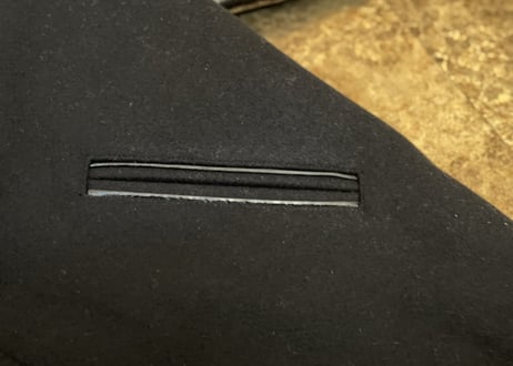 saint laurent leather switch jacket