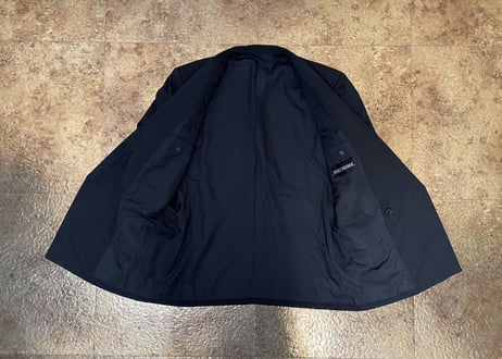 isseymiyake no collar double jacket