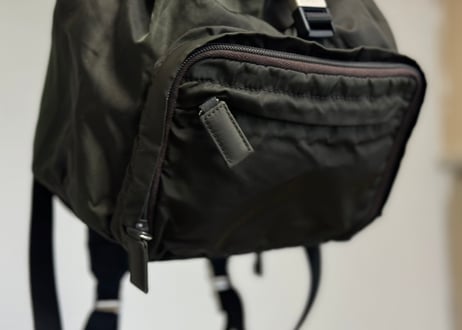 prada nylon back pack