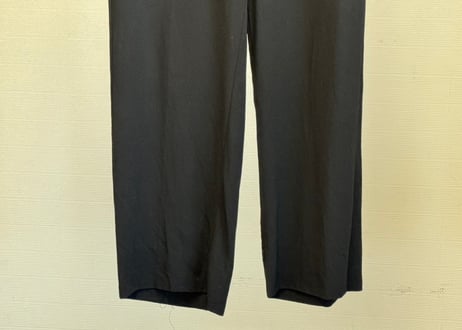 emporio armani  tropical wool wide trousers