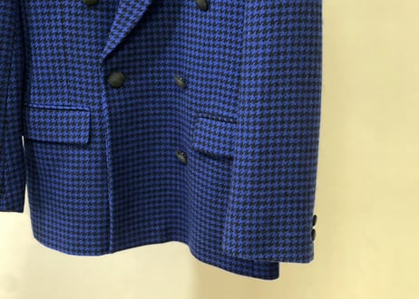 80-90s made in Flance tweed jacket dead stock