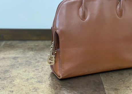 salvatore ferragamo gancino leather bag