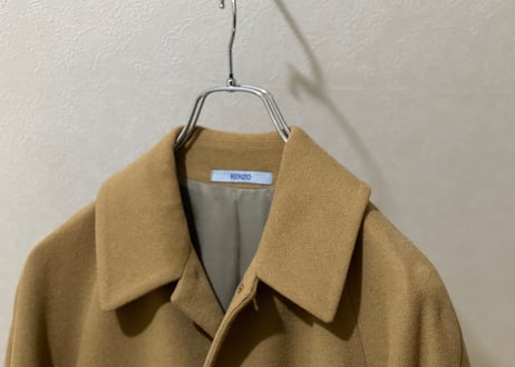 kenzo cashmere wool coat