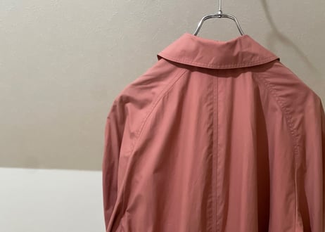 yves saint laurent spring coat salmon