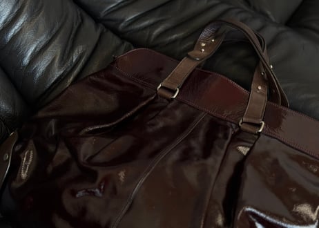 marni patent leather shoulder bag