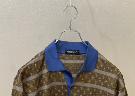 90s christian dior made in Italy polo shirt dead stock