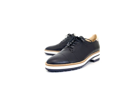 2019ss jilsander navy leather shose 41 dead stock