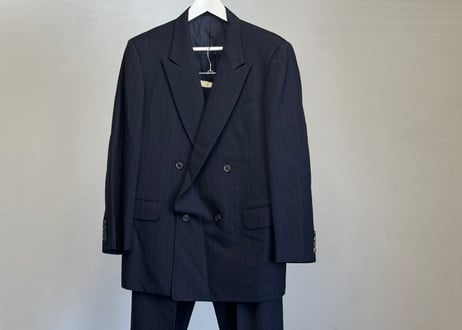burberry set up suit stripe