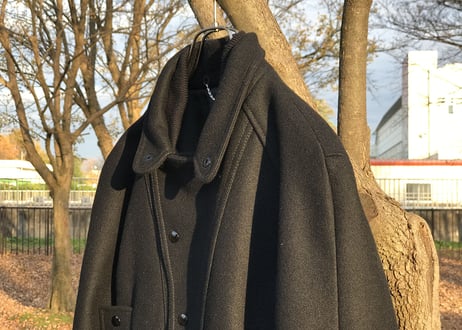 2012aw balenciaga short coat dead stock
