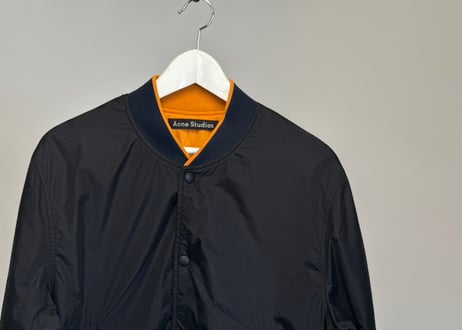 acne studios face motif bomber jacket #2