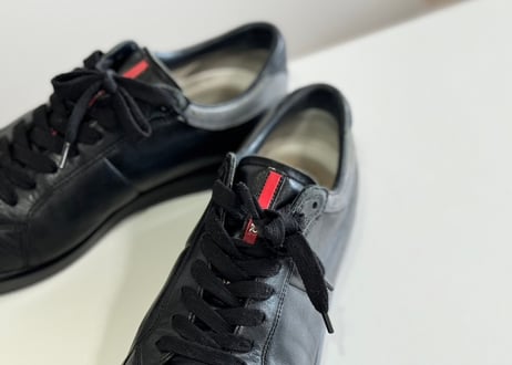 90-00s prada sports leather sneaker #b
