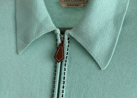 hermes zip up jacket