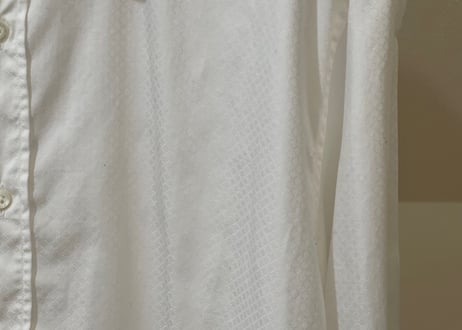 gucci "総柄” dress shirt white