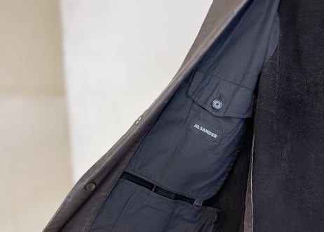 jilsander leather jacket
