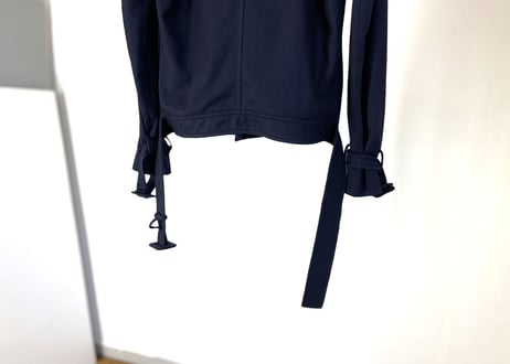 maison margiela short trench coat