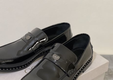 jimmy choo 2021ss leather loafer dead stock